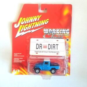 2006 Working Class Johnny Lightning Washington 80s BlueToyota BJ-40 Land Cruiser
